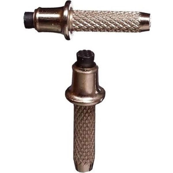 Set of tips and spearheads for Nordic walking poles