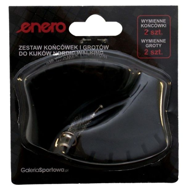 Zestaw końcówek i grotów do kijków nordic walking