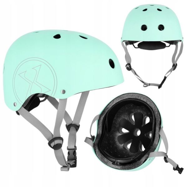 Kask rowerowy Nils Extreme, MTW001-1, kolor miętowy