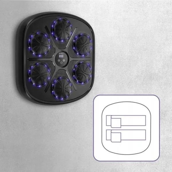 Electronic boxing shield with gloves Nils TB03,