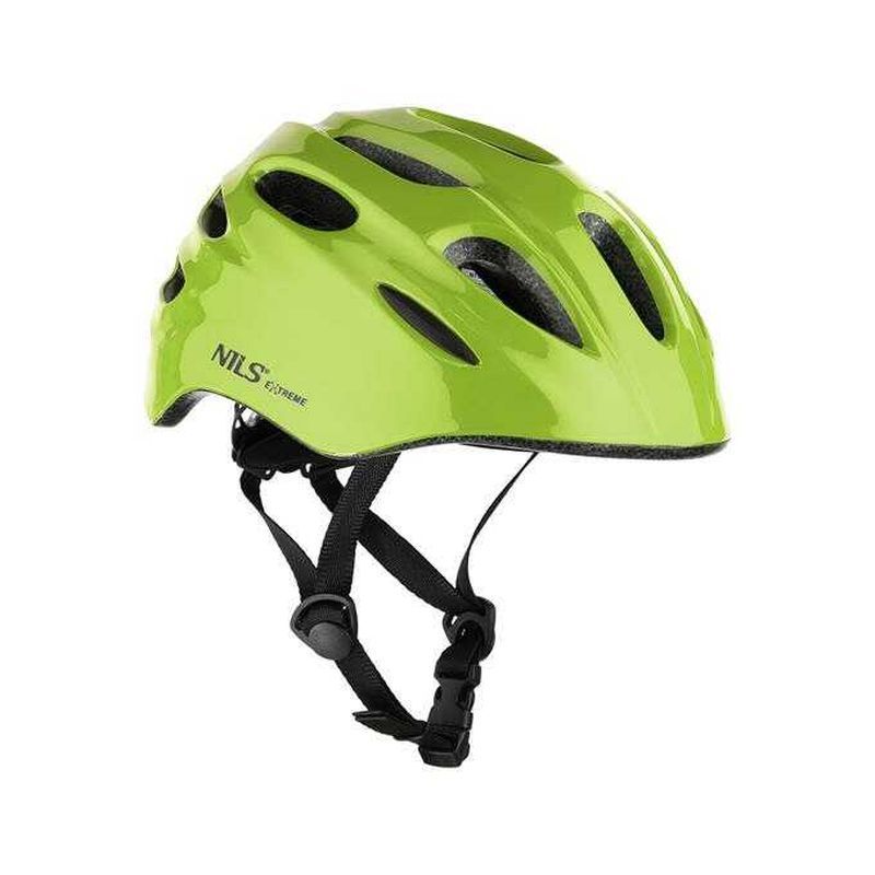 Nils Extreme Led Helmet, MTW01, green color