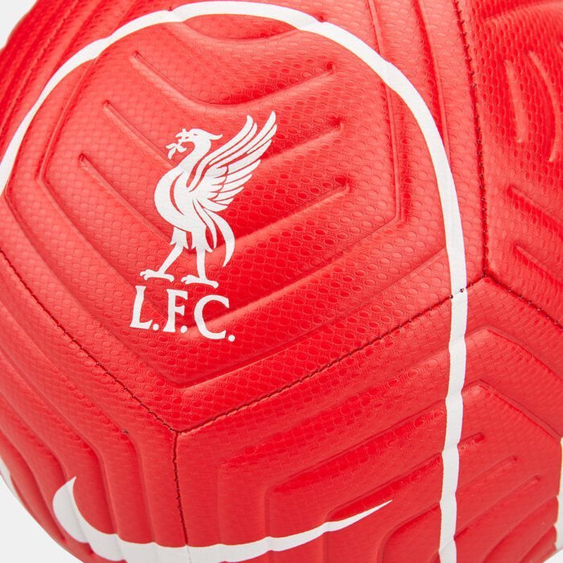 Nike Liverpool FC Strike soccer ball, size 5, red and white color
