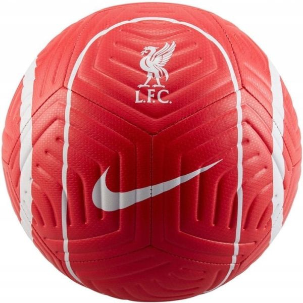 Nike Liverpool FC Strike soccer ball, size 5, red and white color
