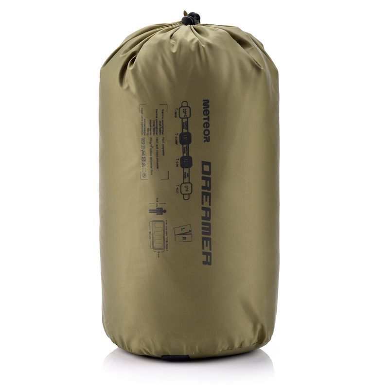 Meteor Dreamer L olive/black sleeping bag