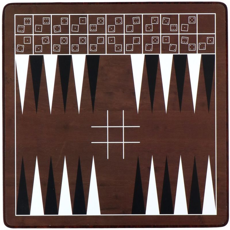 Game Box Deluxe 10-in-1 Wooden Game Set, 26681