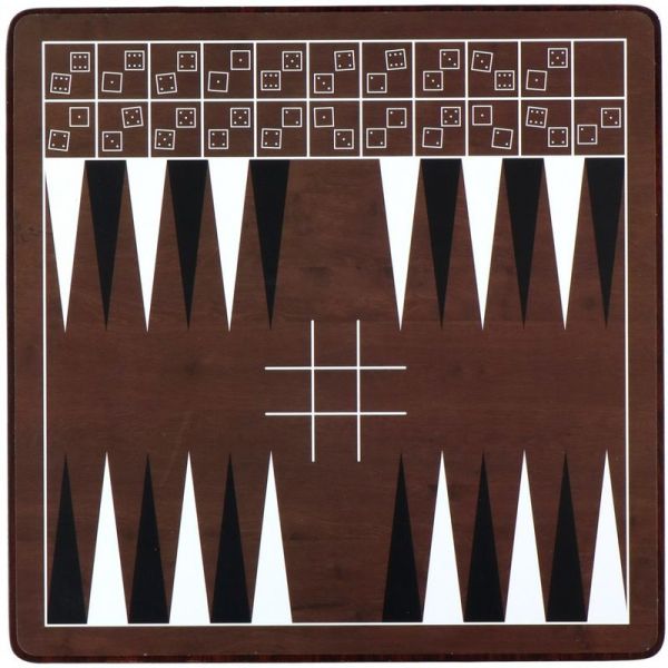 Game Box Deluxe 10-in-1 Wooden Game Set, 26681