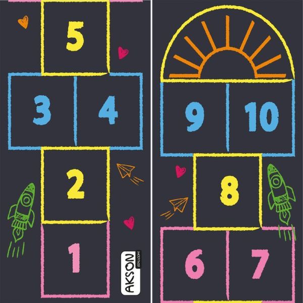 Akson classroom game mat, 50x190