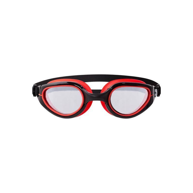 NILS Aqua swimming goggles, NQG480MAF, black-red color