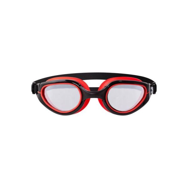 NILS Aqua swimming goggles, NQG480MAF, black-red color