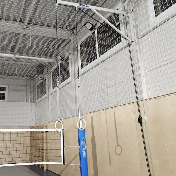 Folding wall bracket for fixing gymnastic wheels together