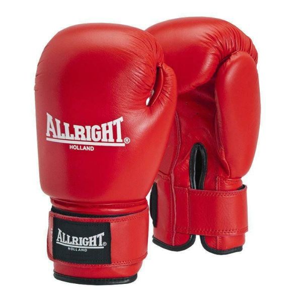 Allright boxing gloves red color