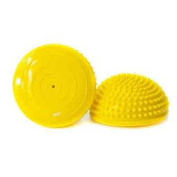 Sensory hemispheres with tabs, yellow color