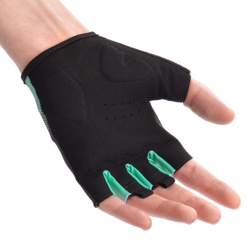 Meteor MX22 cycling gloves, mint color