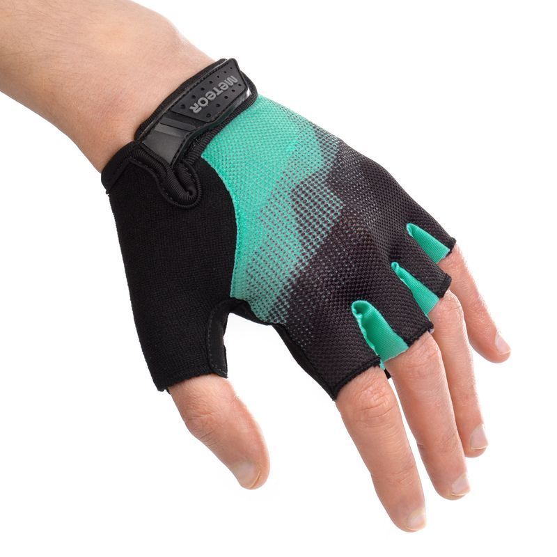 Meteor MX22 cycling gloves, mint color