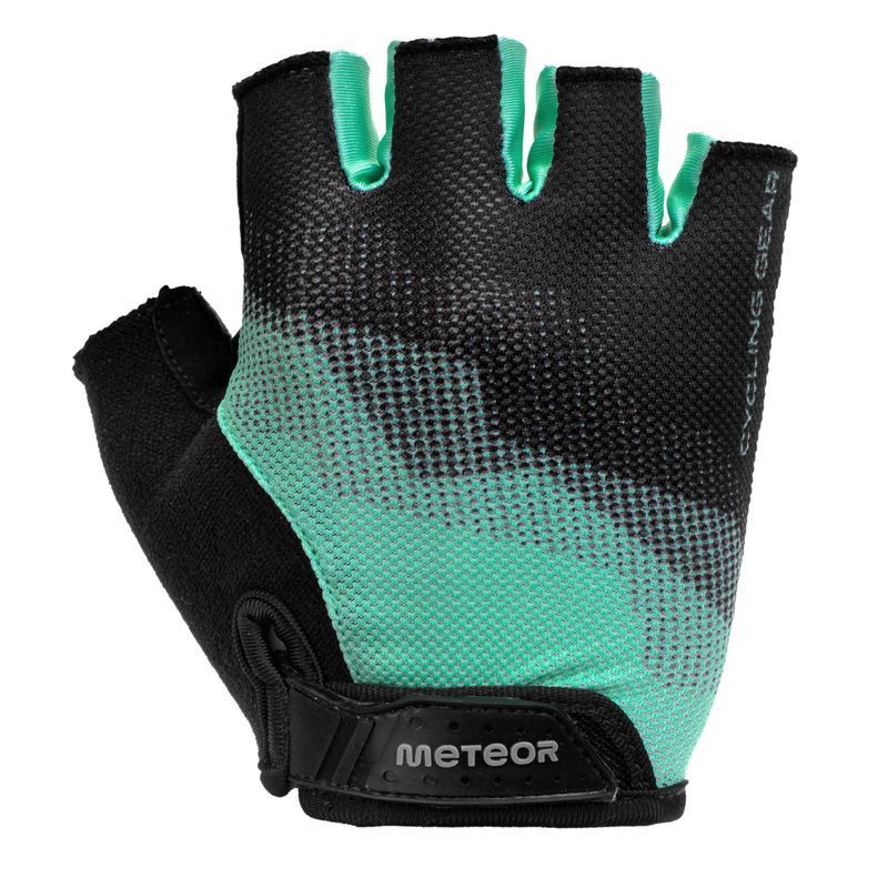 Meteor MX22 cycling gloves, mint color