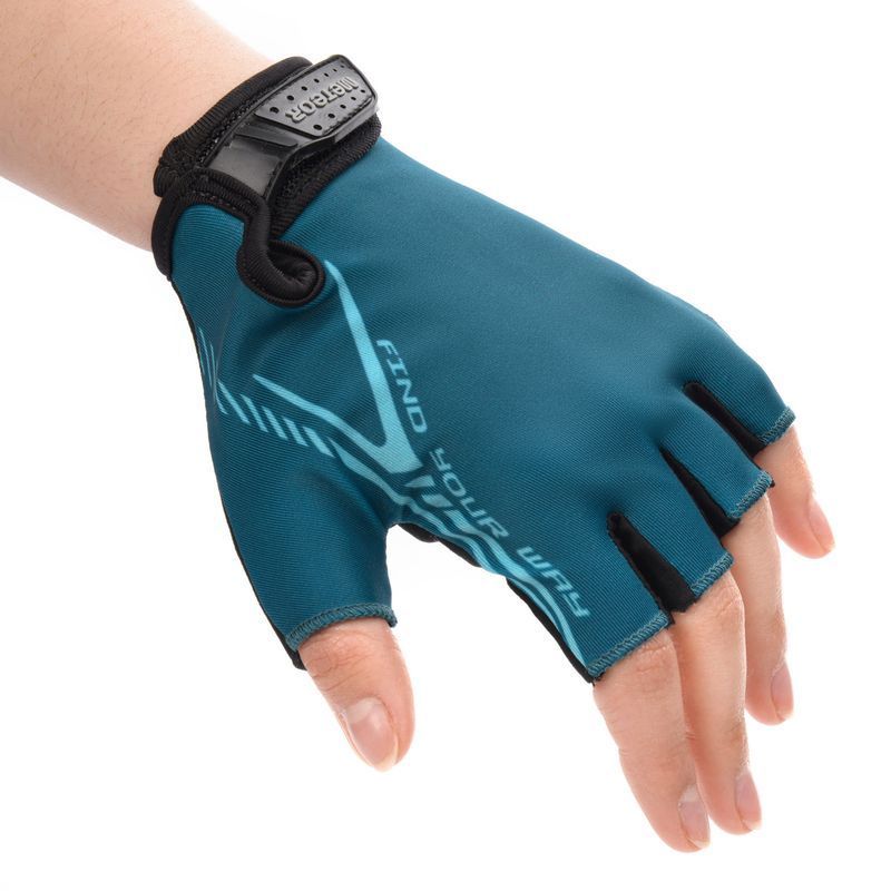 Meteor MX11 cycling gloves, dark blue color