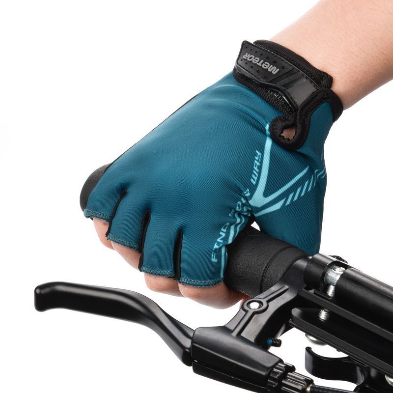Meteor MX11 cycling gloves, dark blue color