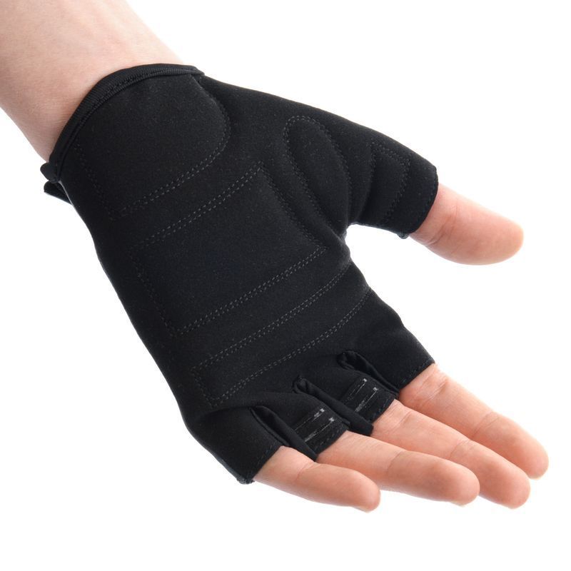 Meteor MX10 cycling gloves, black-gray color