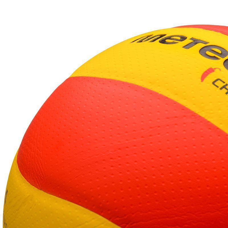 Meteorr Chili PU volleyball, size 4, yellow-red color