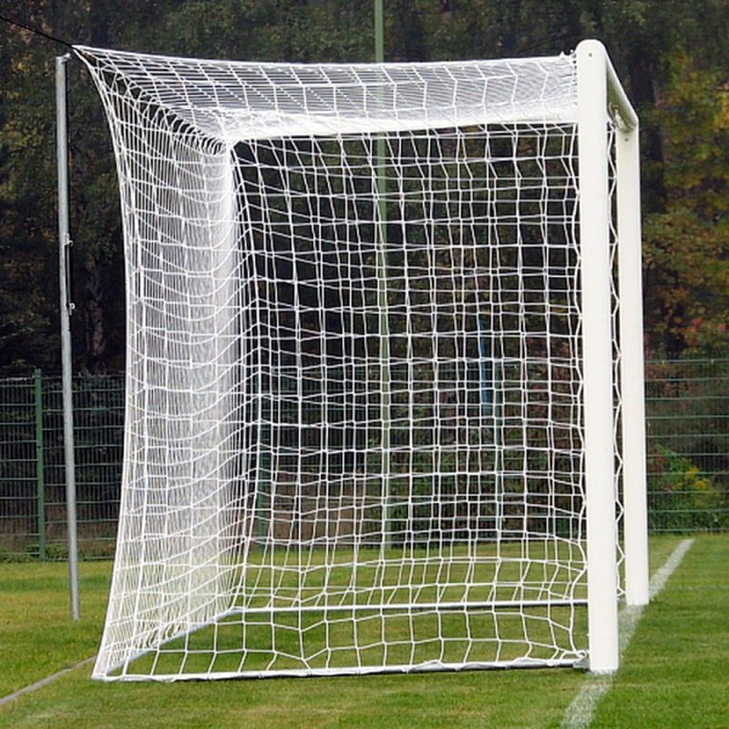 Soccer nets 7.32 x 2.44 m, PE 4 mm, depth 80/200 cm