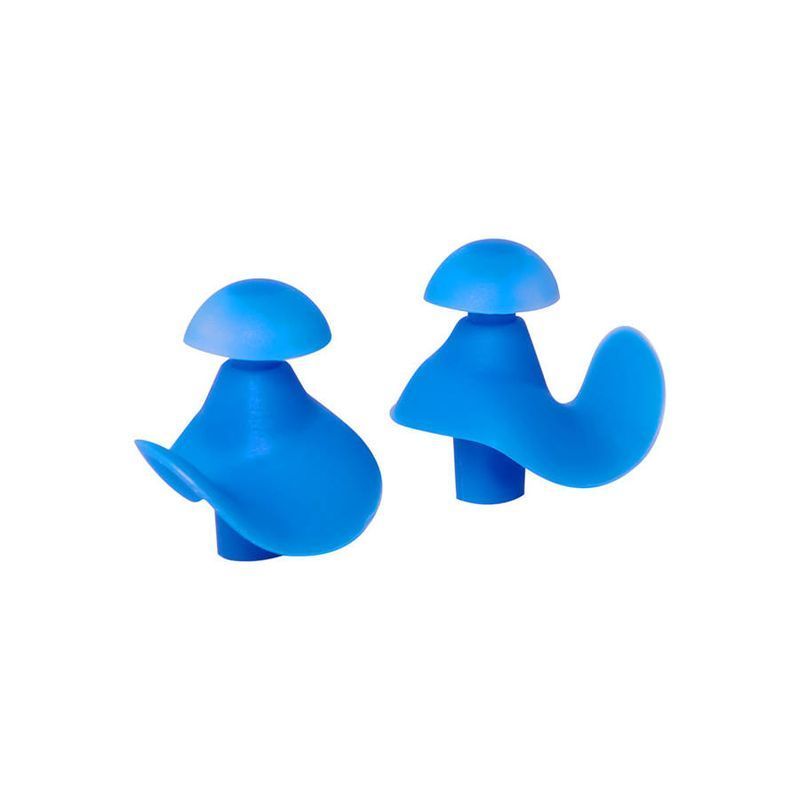 Silicone earplugs, blue, Nils AQUA