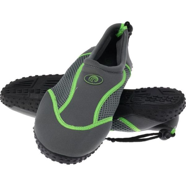 Men's water shoes, grayish-red color