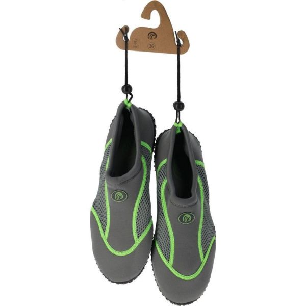 Men's water shoes, grayish-red color