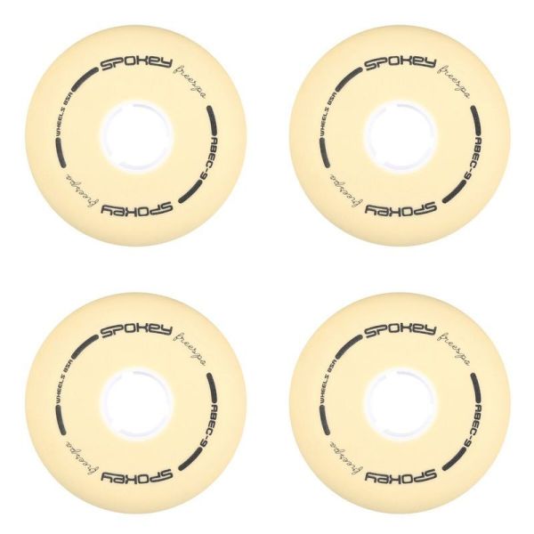 FREESPO wheels for Spokey rollerblades, 80 mm, 929618