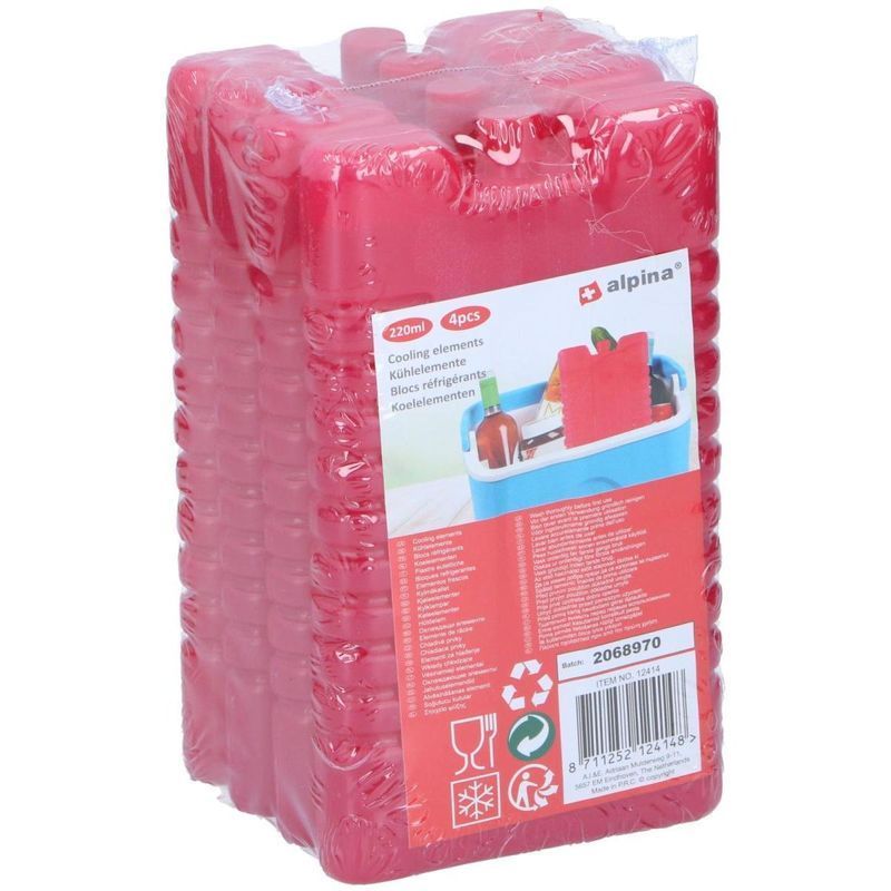 Refrigerator cooling insert 4x220ml