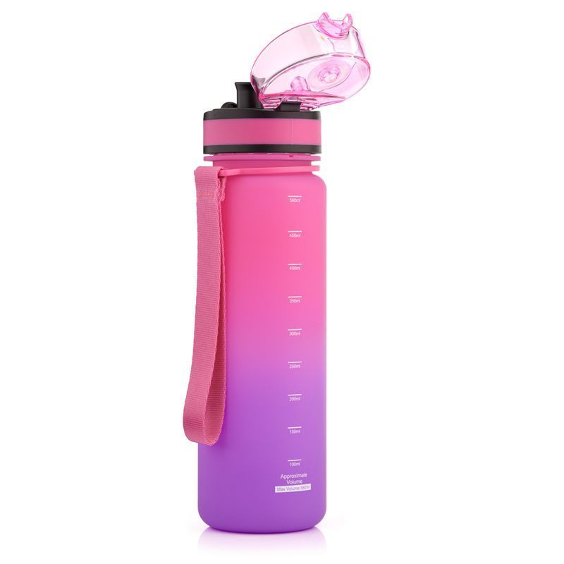 Meteor sports bottle 500 ml pink/purple