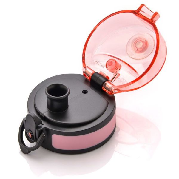 Meteor sports bottle 350 ml pink/turquoise