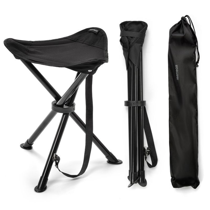 Meteor Lago folding chair black, 16936, black color