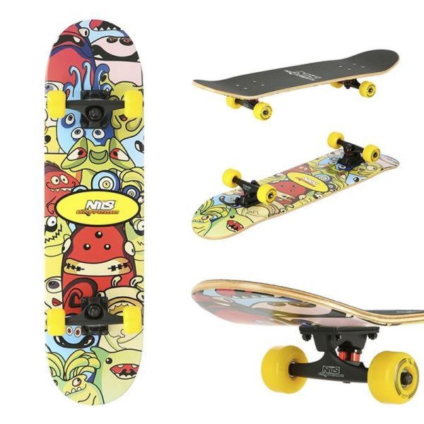 Nils Extreme skateboard, CR3 108SA Color Worms 1
