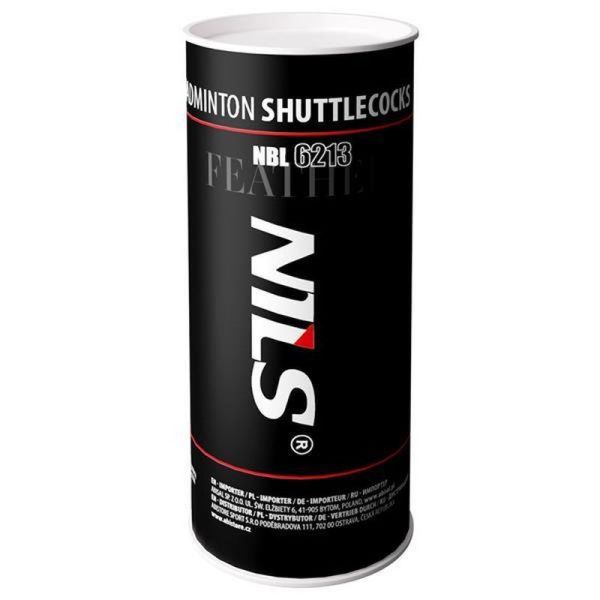 NILS NBL6213 badminton shuttlecock, feather mix color