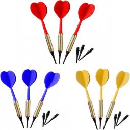 Best Sporting plastic Dart Darts, red color (3 pcs.)
