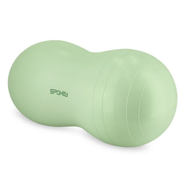 Gymnastic ball with pump ovoball Spokey, green color