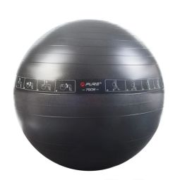 Pure 2 Improve gymnastics ball, black color