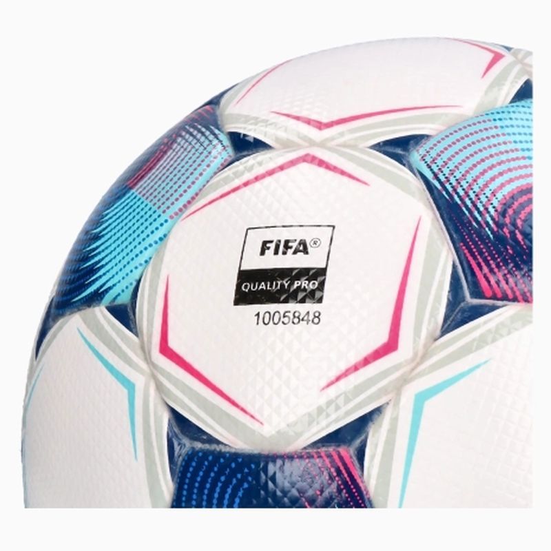 Select Brillant Super TB Fifa PRO soccer ball, size 5, color white-blue-pink