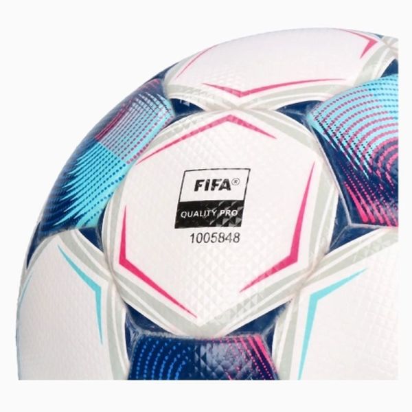 Select Brillant Super TB Fifa PRO soccer ball, size 5, color white-blue-pink