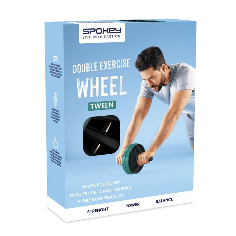 Spokey Tween double exercise wheel, 943265