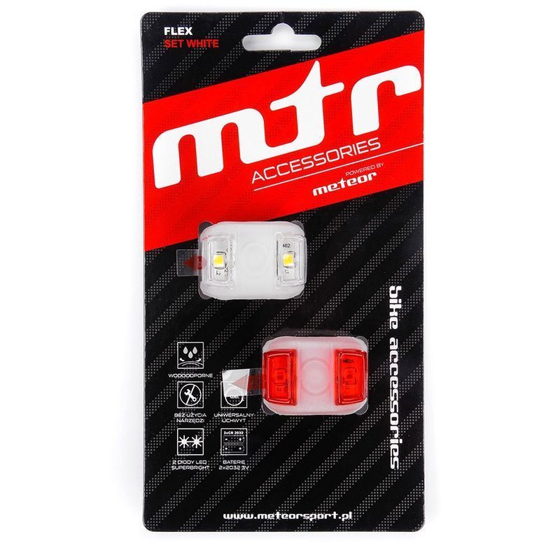 Meteor bike light set, 31528