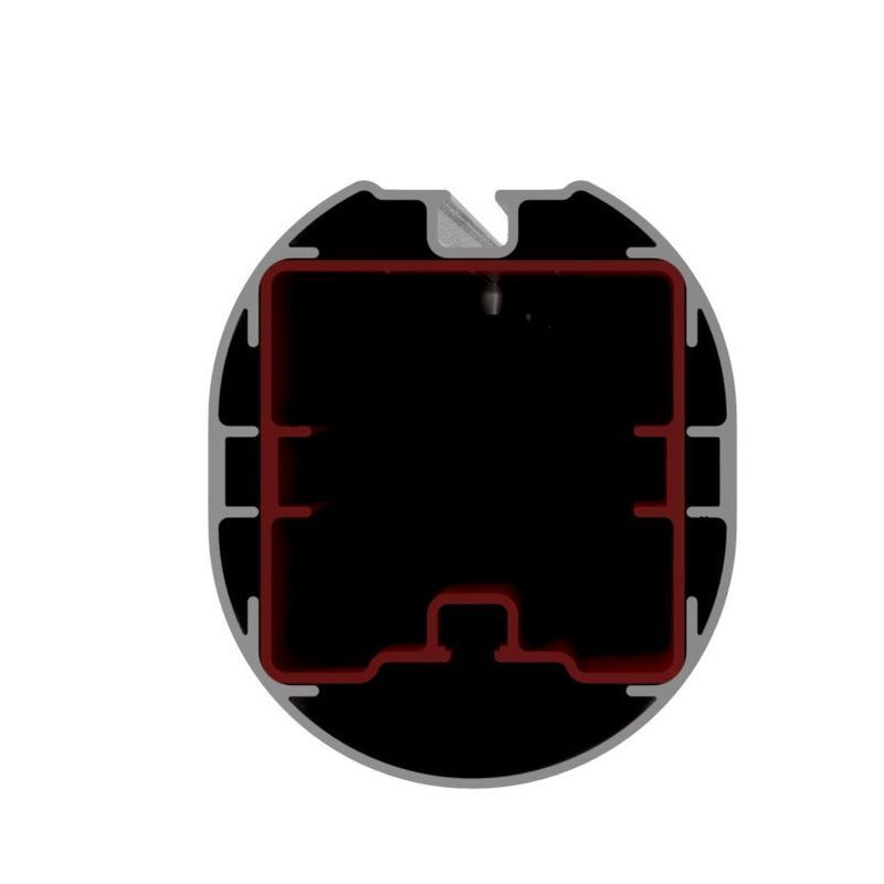 SP PRO aluminum volleyball posts, with double aluminum profile with increased rigidity