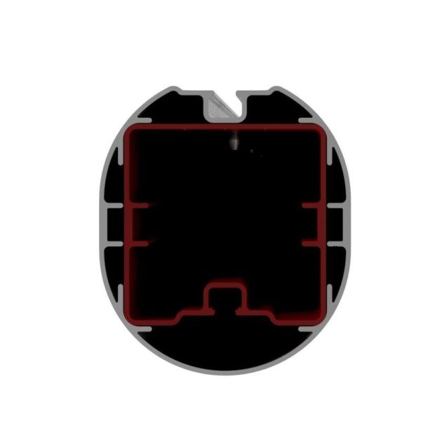 SP PRO aluminum volleyball posts, with double aluminum profile with increased rigidity