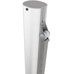 Słupki do siatkówki aluminiowe SP PRO, z podwójnym profilem aluminiowym o zwiększonej sztywności