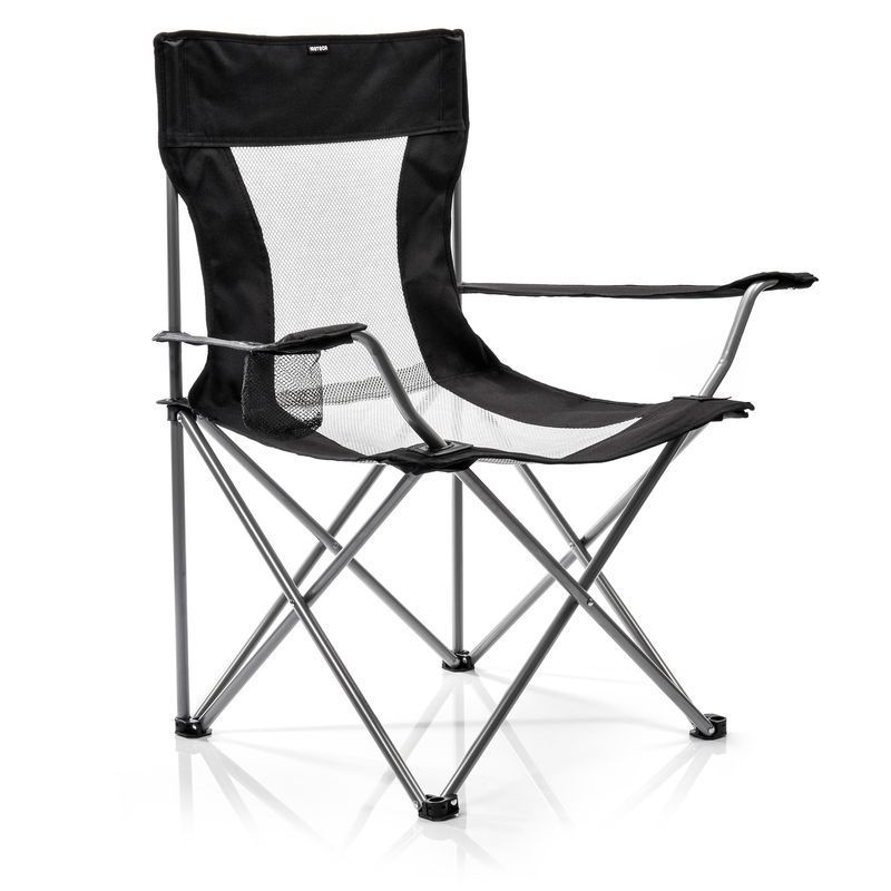 Meteor Tripper folding chair, 16526, black color