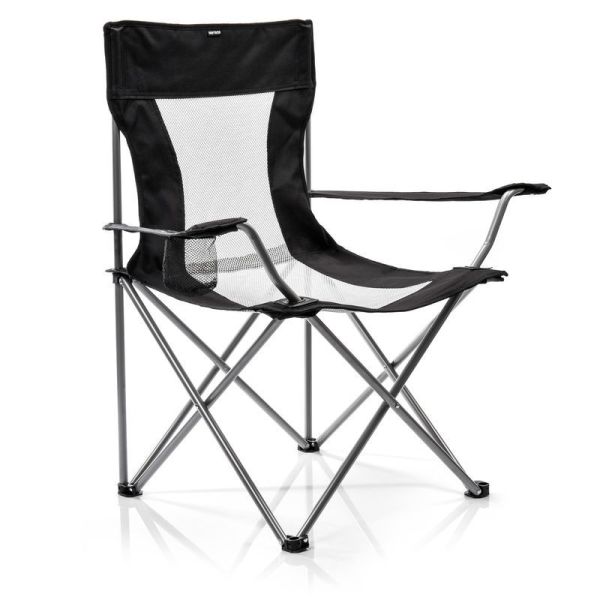 Meteor Tripper folding chair, 16526, black color
