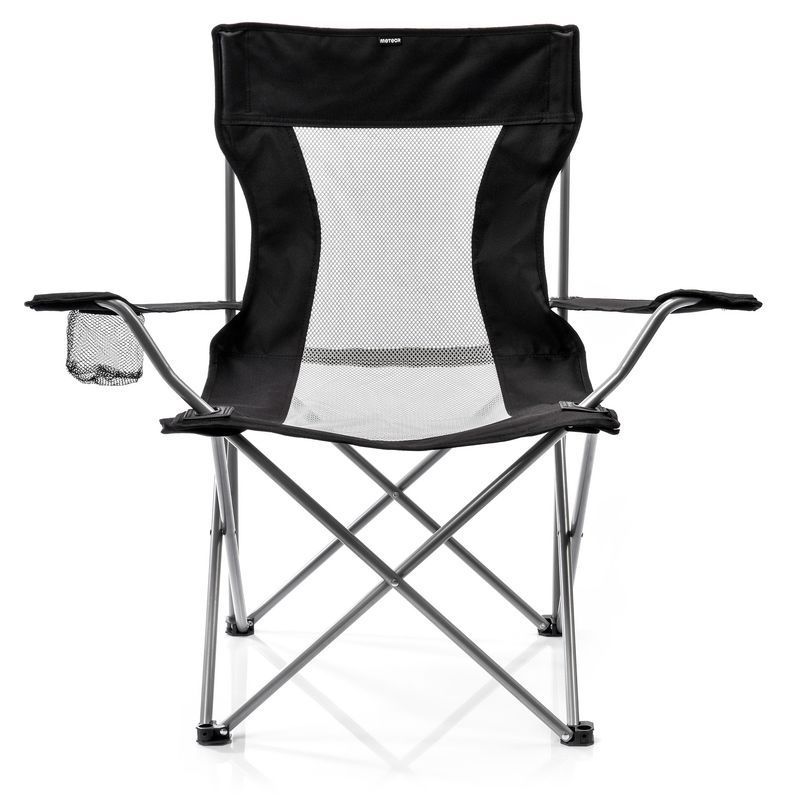 Meteor Tripper folding chair, 16526, black color