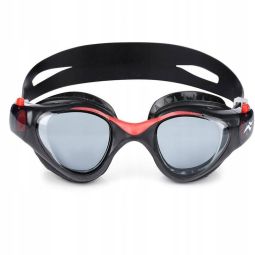 Aqua Speed Maori swimming goggles, black and red color