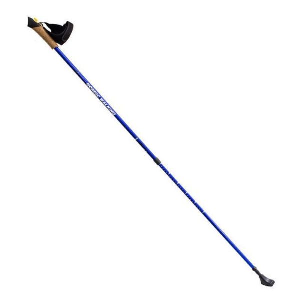 NILS Nordic Walking poles, NW607, blue color