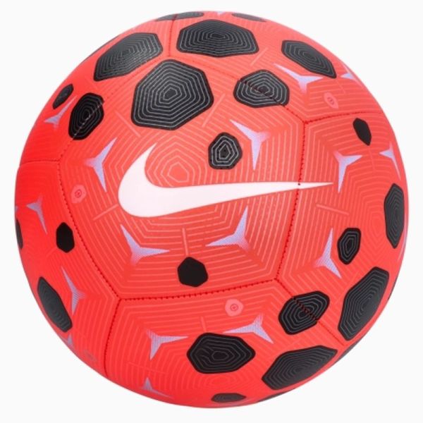 Piłka nożna Nike Pitch, rozmiar 5, kolor czerwono-czarny
